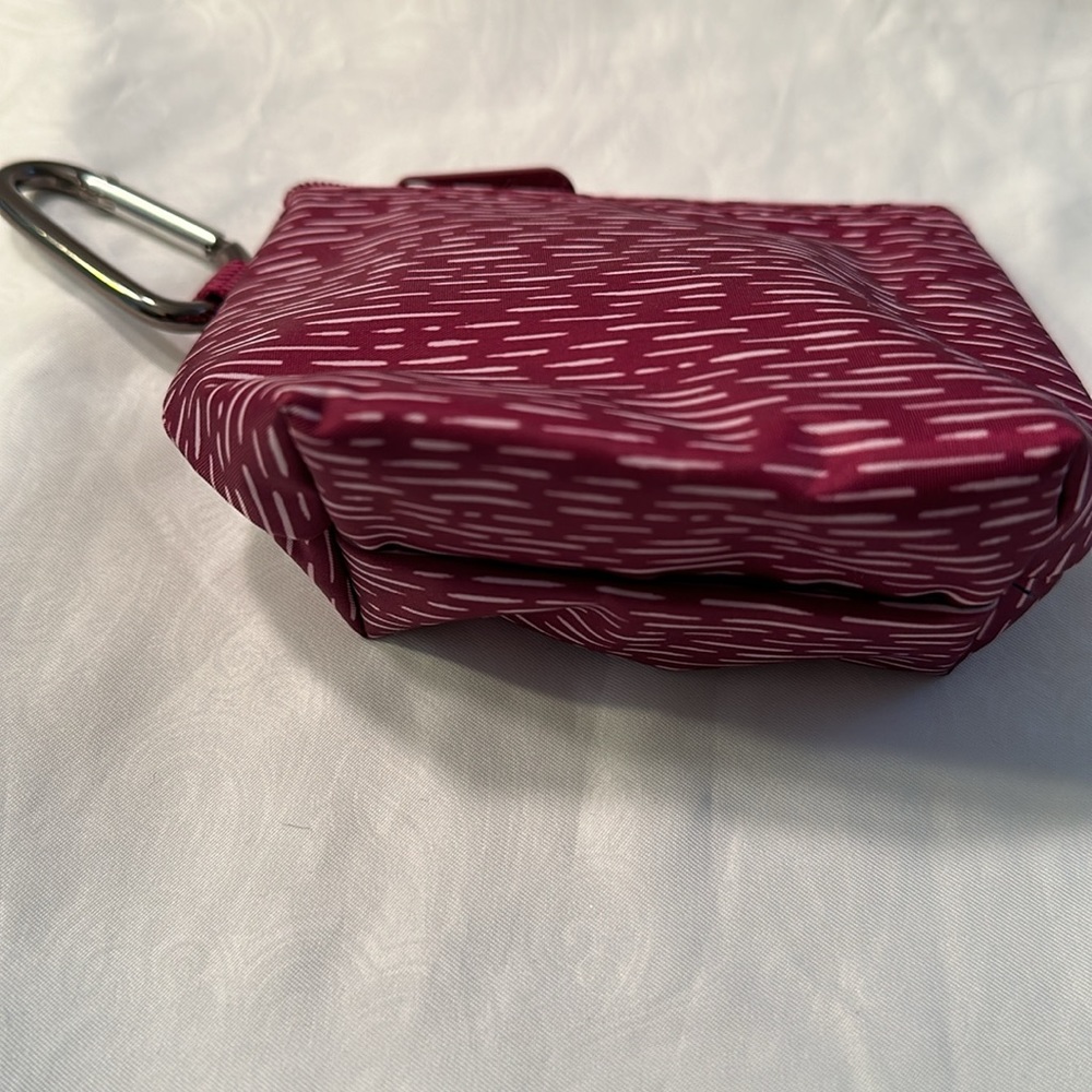 Thirty one Mini Clip Pouch Crushed Berry - Picture 2 of 3